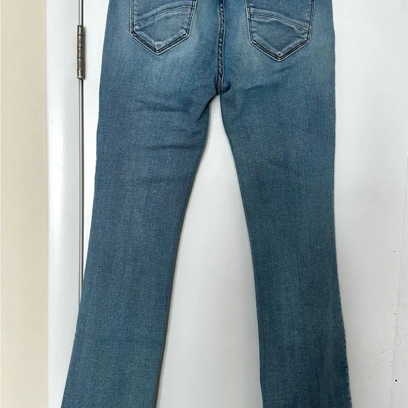 DRIFTWOOD Light Blue Floral Embroidered Jeans - Picture 4 of 6